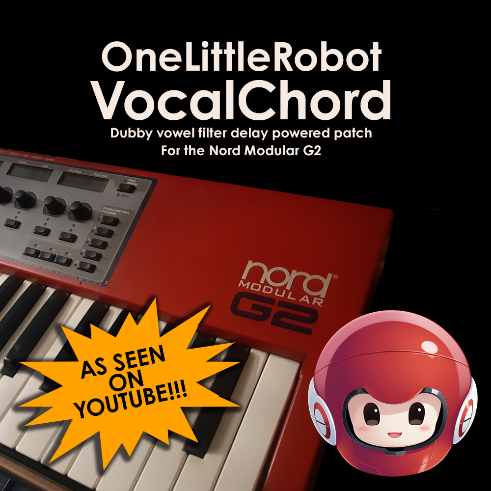 Nord Modular G2 Engine ノードモジュラー　パッチ数百個付き Nord Modular G2 Engine ノードモジュラーパッチ数百個付き
