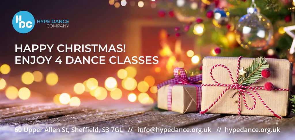 Hype Dance Company Christmas Dance Class Giftcard