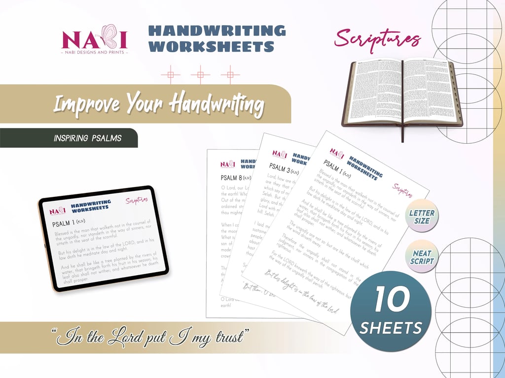 Handwriting Practice Worksheets