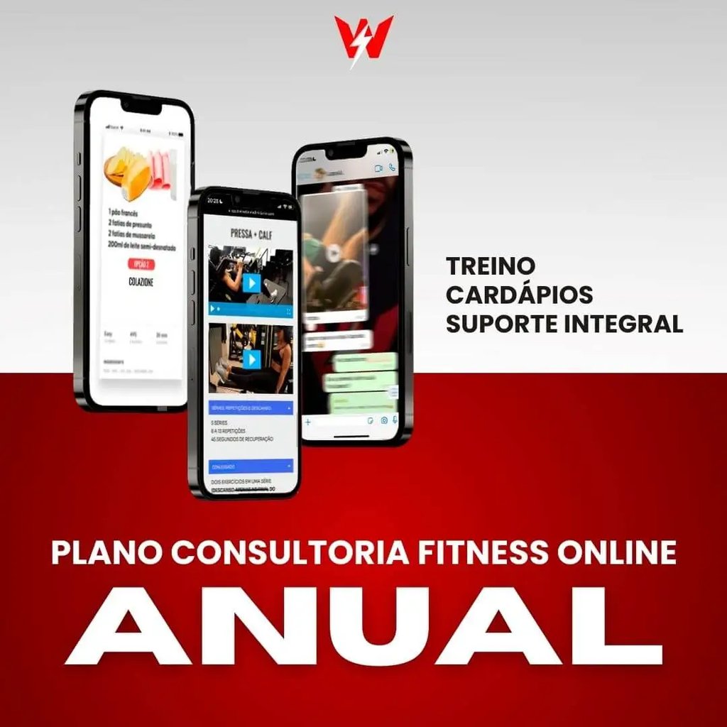 plano de exercicios com acompanhamento personal ao longo de 12 meses