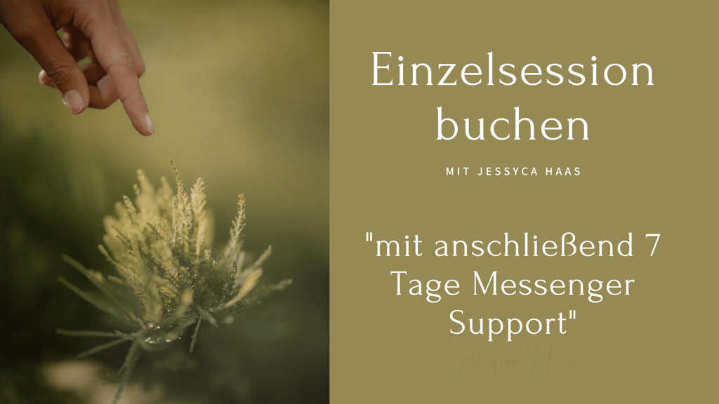 Einzelsession buchen mit 7 Tage Messenger Support