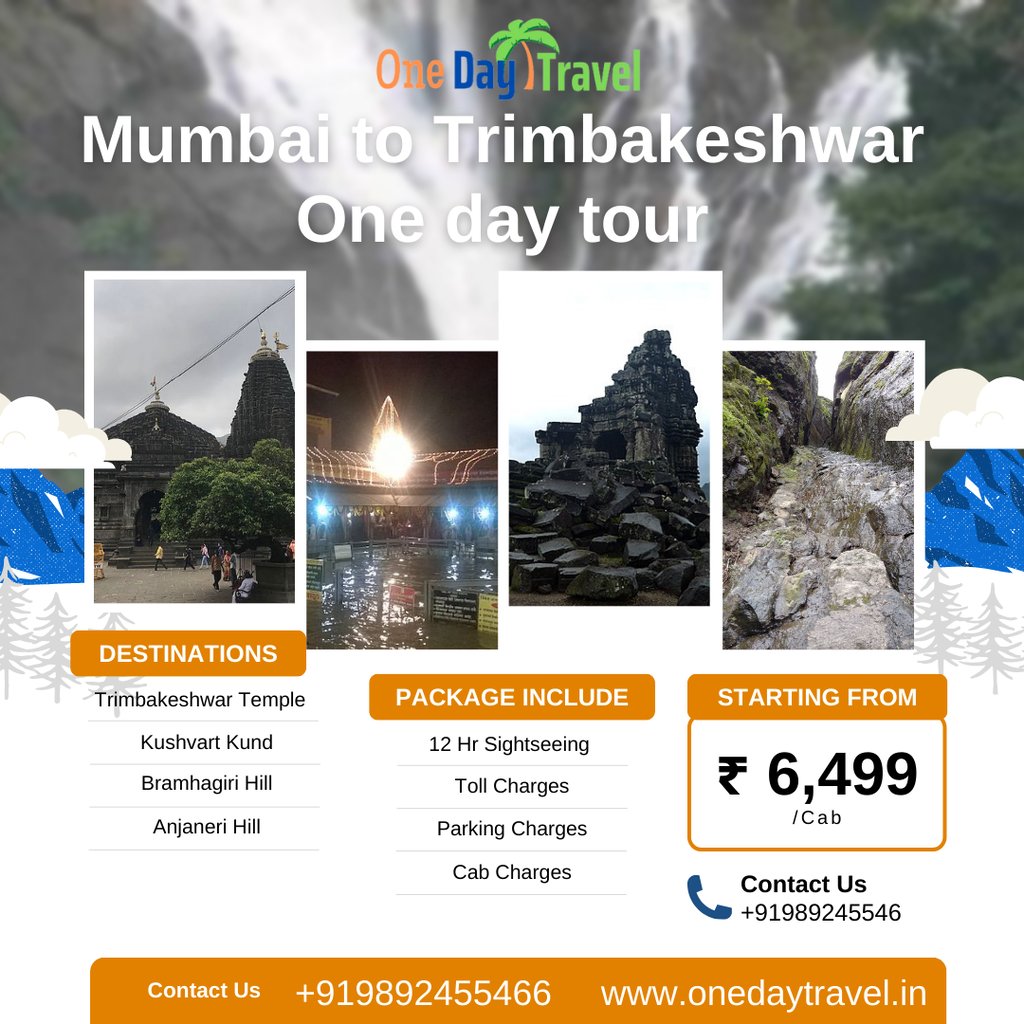 Mumbai To Trimbakeshwar One Day Trip