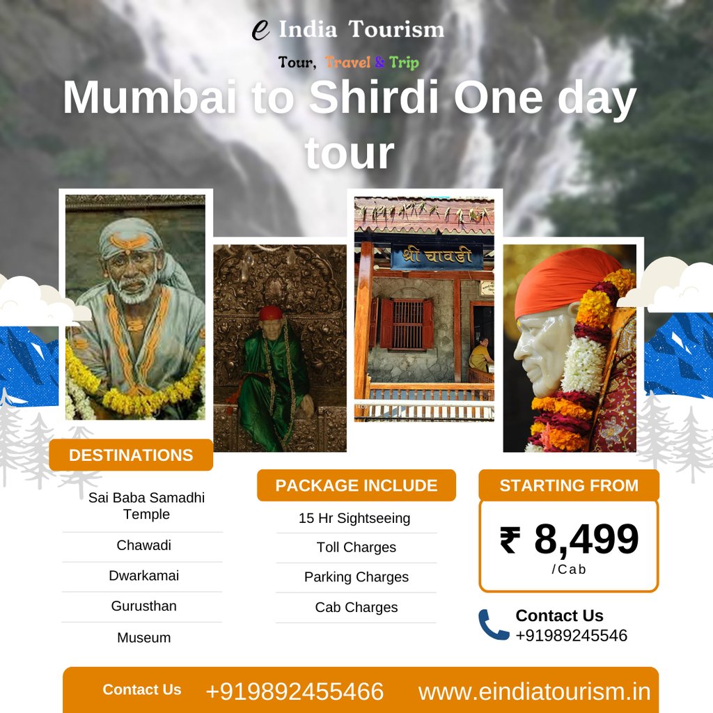 Mumbai To Shirdi One day trip