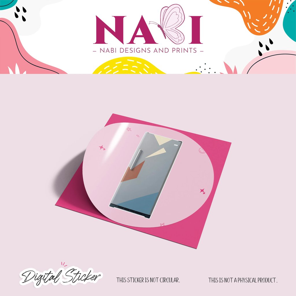 Digital Refrigerator Sticker | NDP_DS056