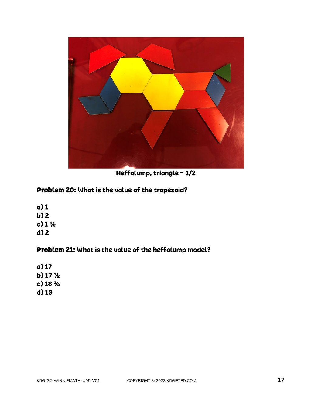 Winnie the Pooh Math for 2nd Grade – Unit 5 thumbnail