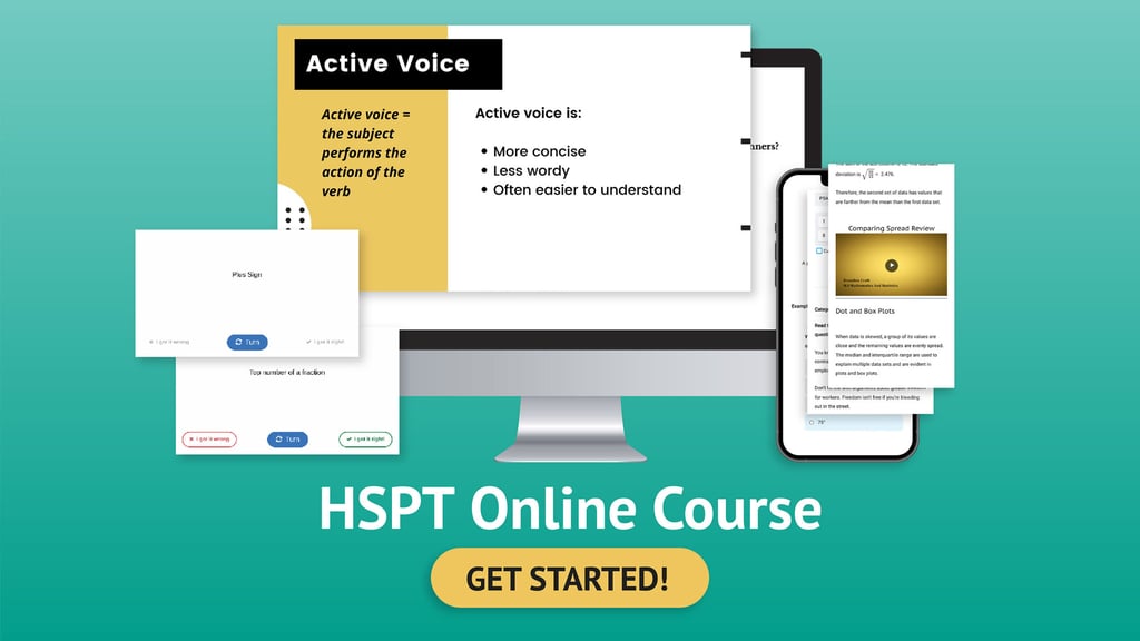 HSPT Online Course