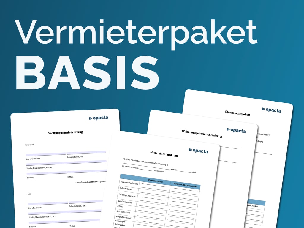 opacta vermieterpaket basis