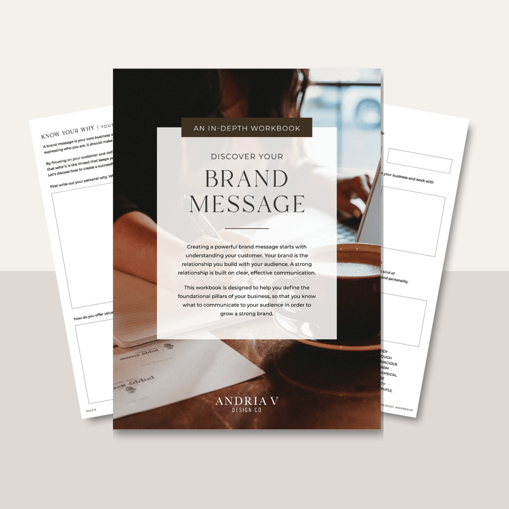 An in-depth workbook to help you reach your target audience and improve your communication style.