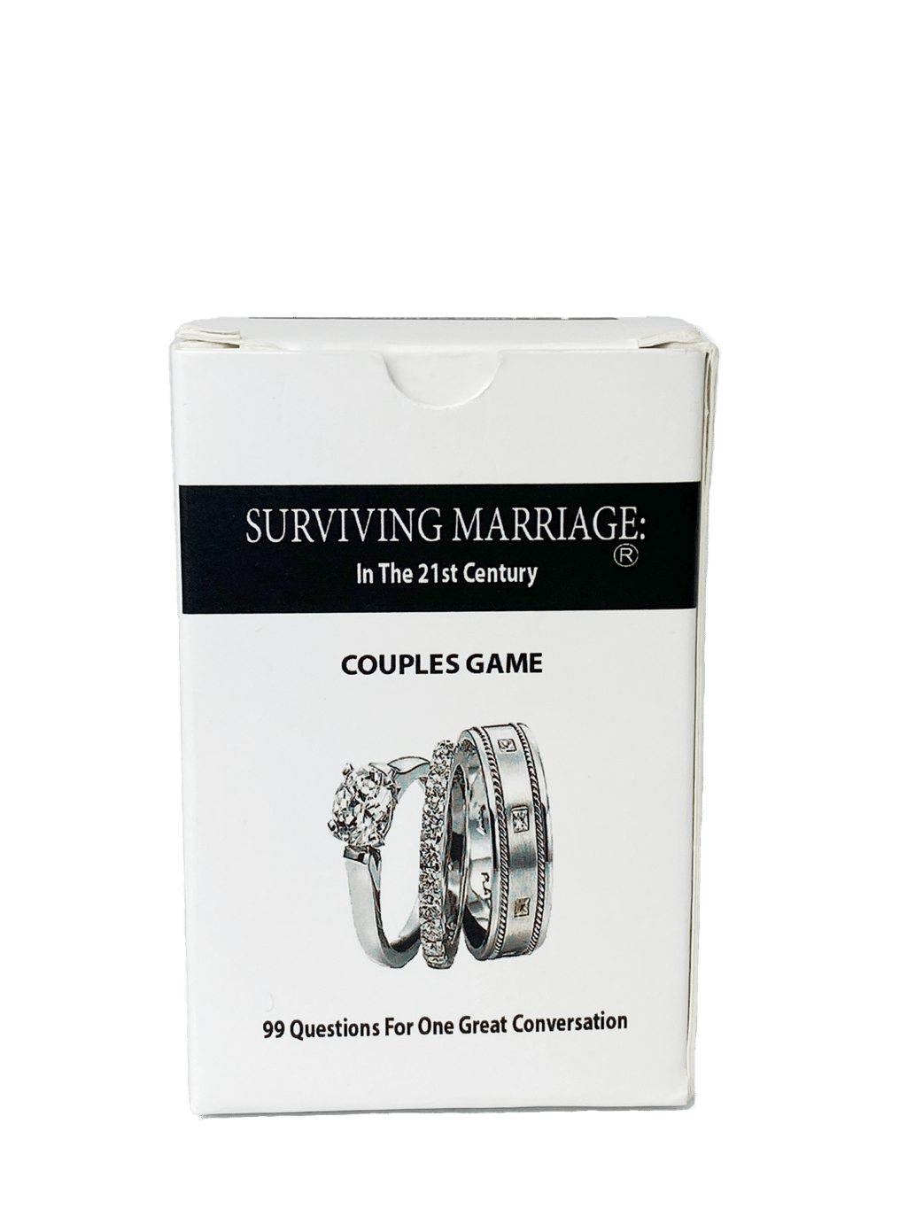 Surviving Marriage Couples Card Game front view