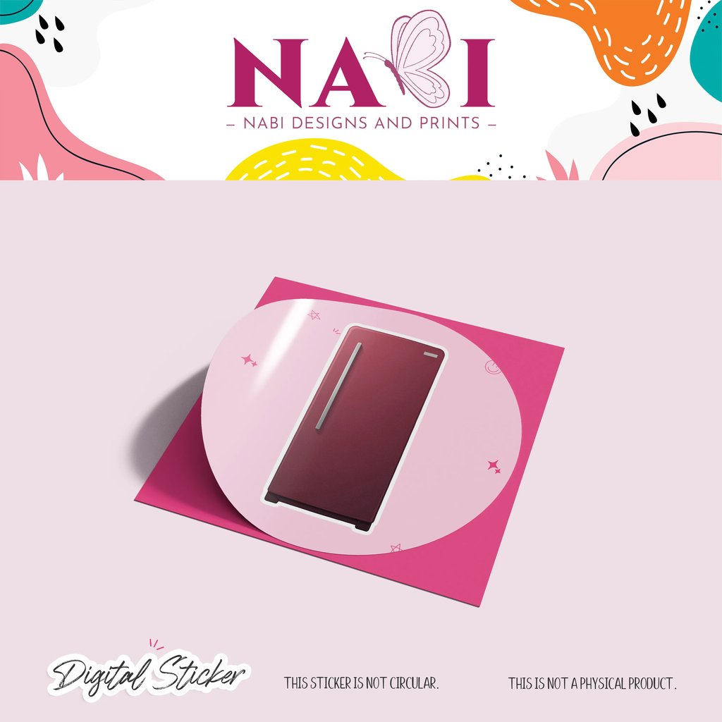 Digital Refrigerator Sticker | NDP_DS060