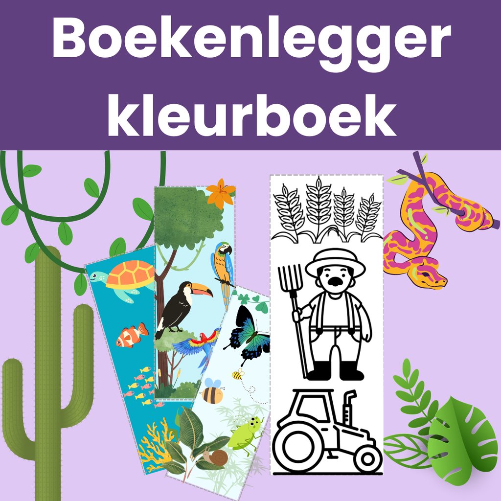 boekenlegger kleurboek