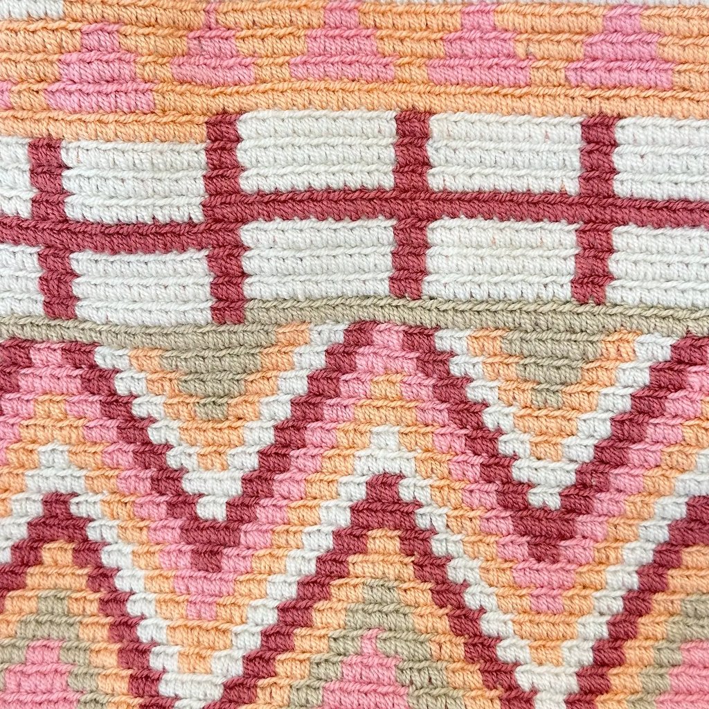 Sac à bandoulière tissé à la main par des tisserandes de la communauté Wayuu en Colombie - sac issu du commerce équitable et dans une démarche de slow fashion.