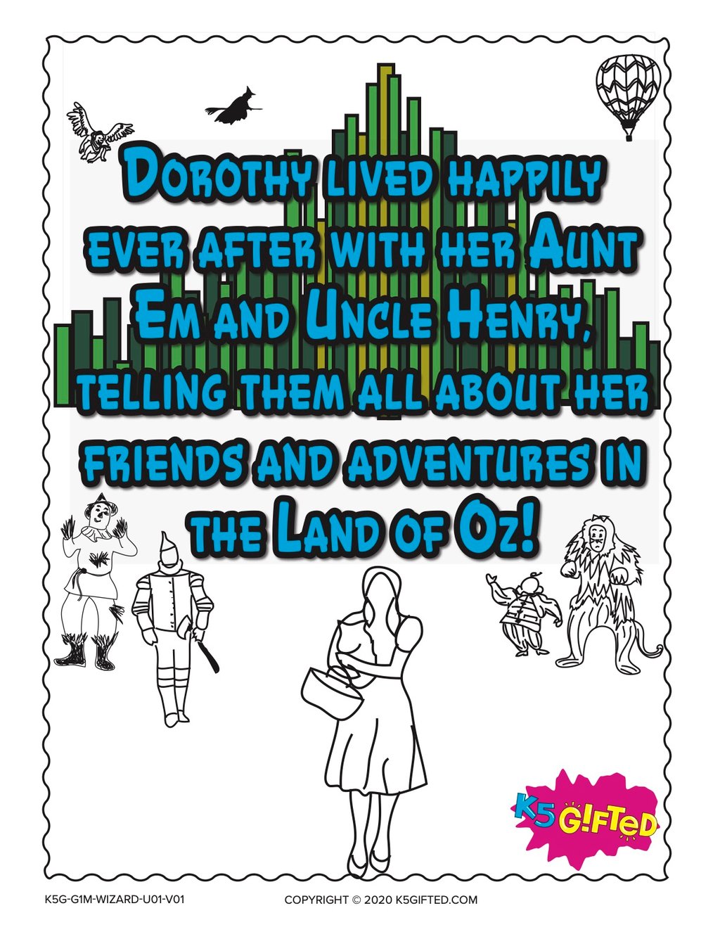 Wizard Of Oz Math, First Grade thumbnail