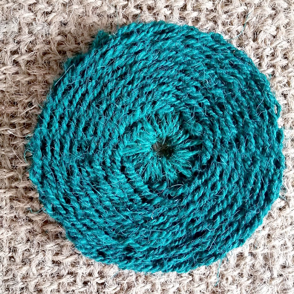 dessous de plat 25 cm en scourtins (la scourtinerie ) vert sapin