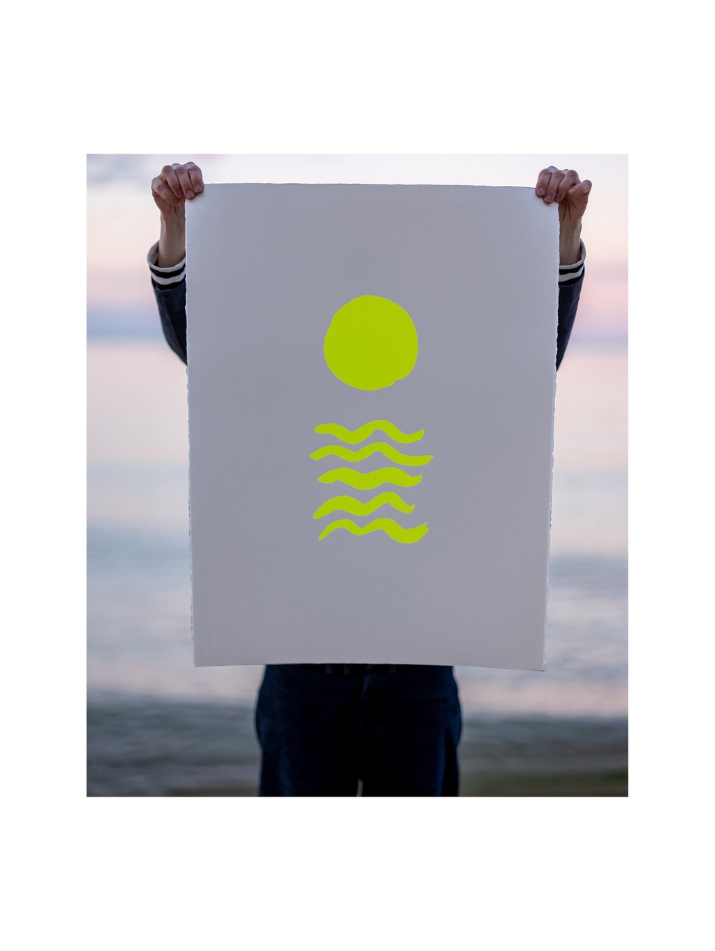Poster ’Sunrise’ - on cotton paper