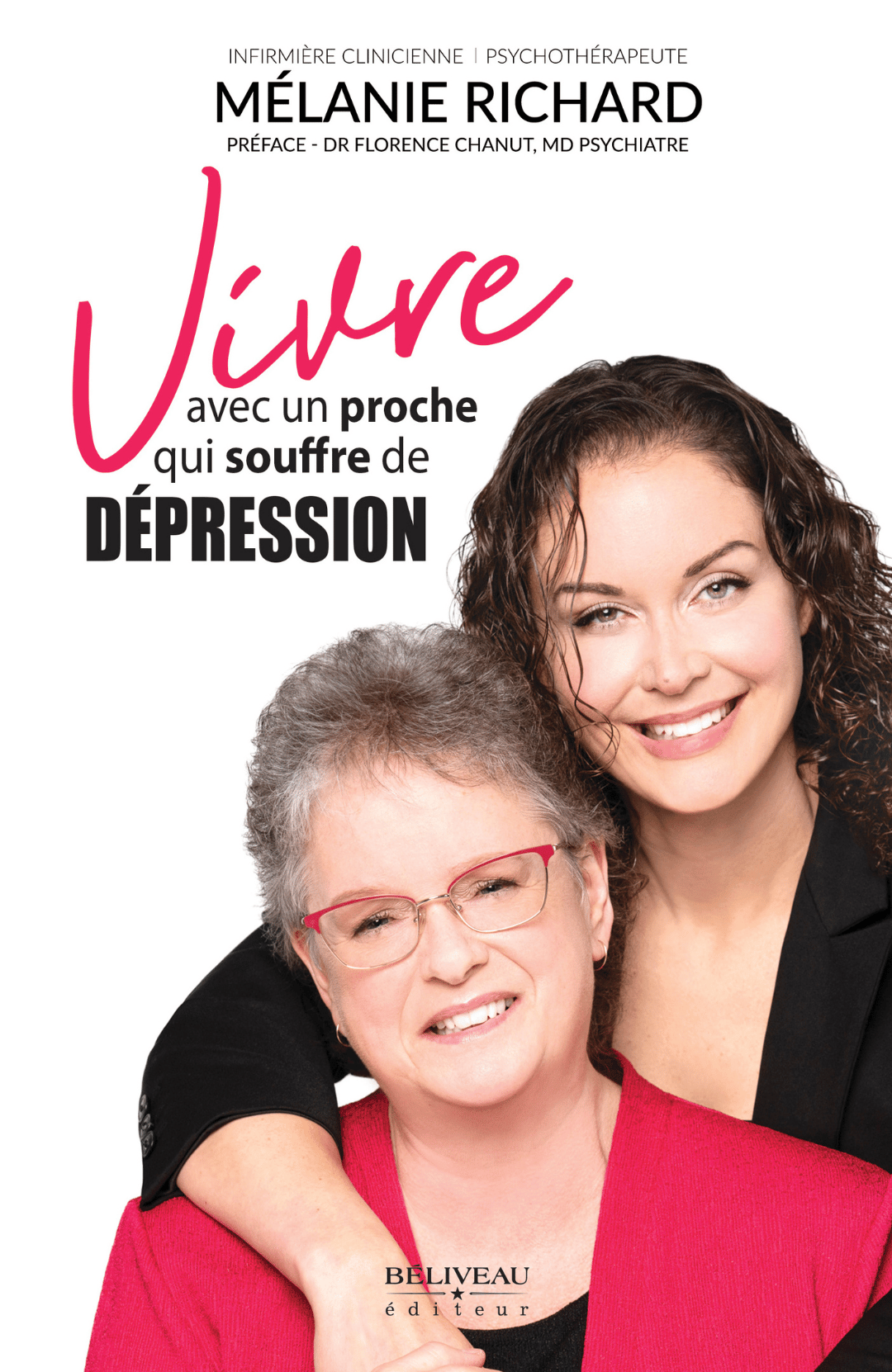 Vivre avec un proche qui souffre de dépression, couverture du livre de Mélanie Richard.