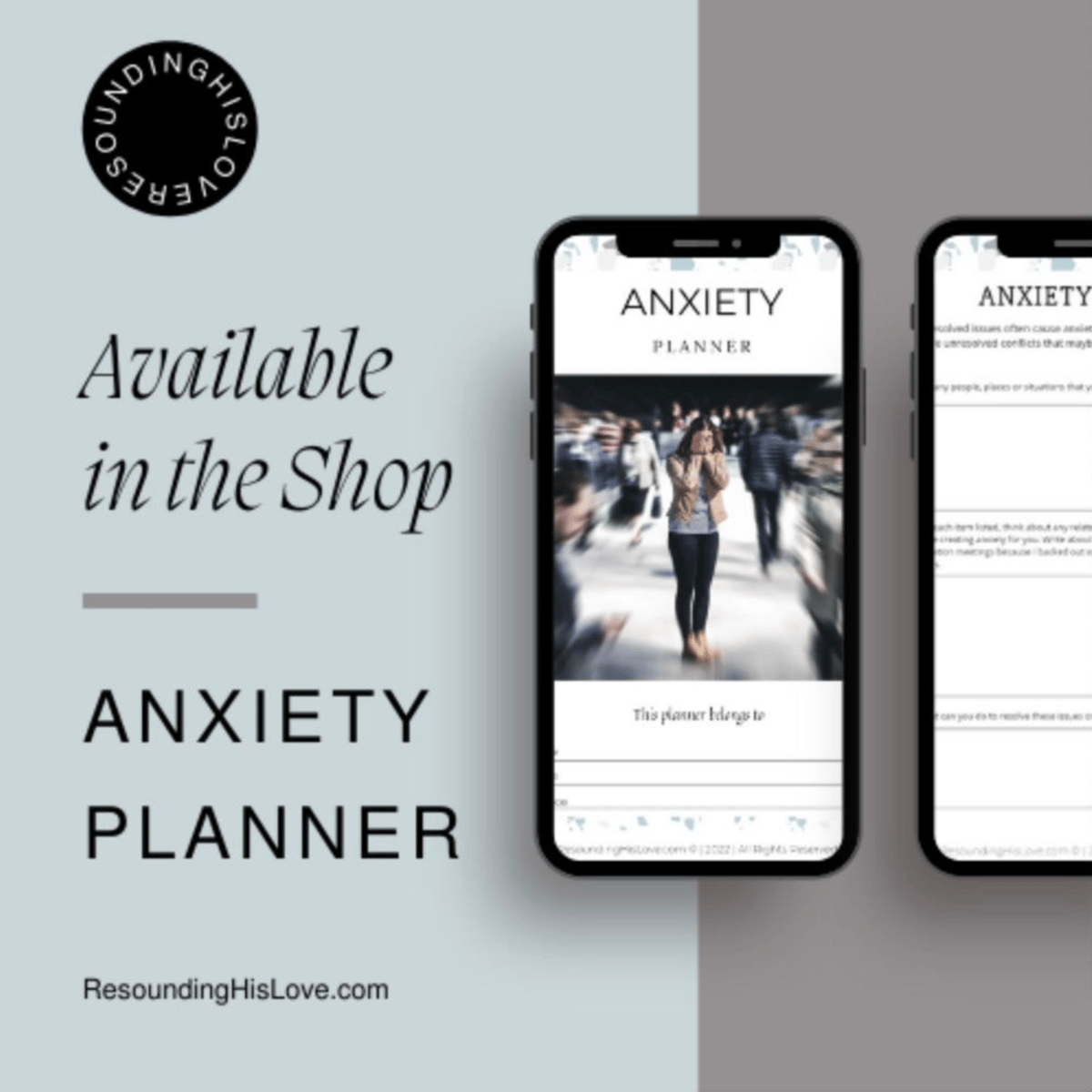 Anxiety Planner