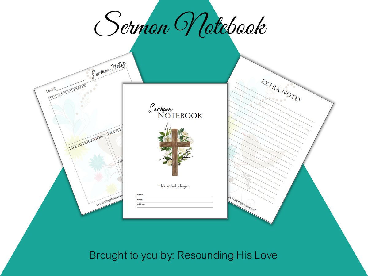 Sermon Notes Journal