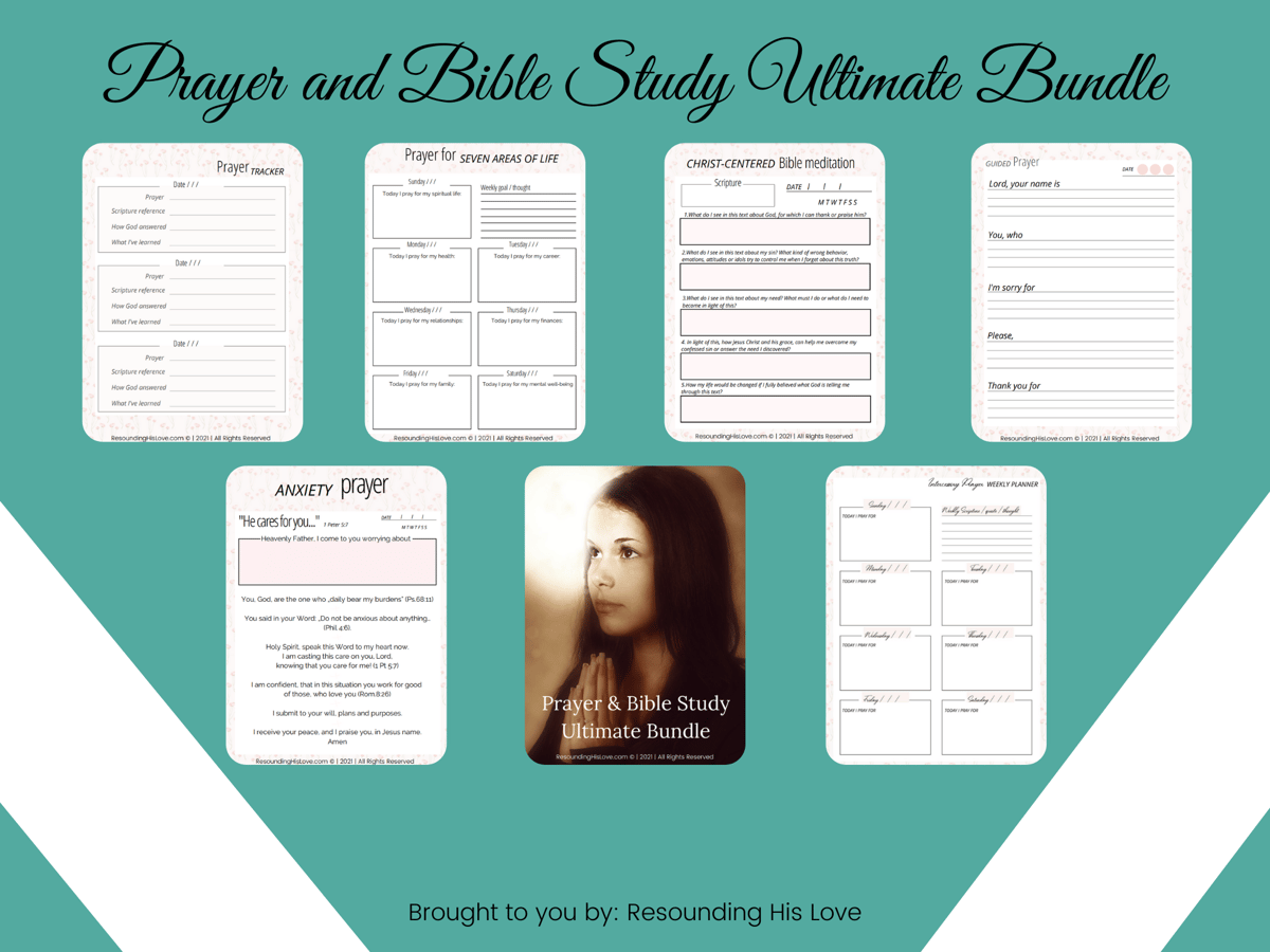 Prayer and Bible Study Ultimate Bundle