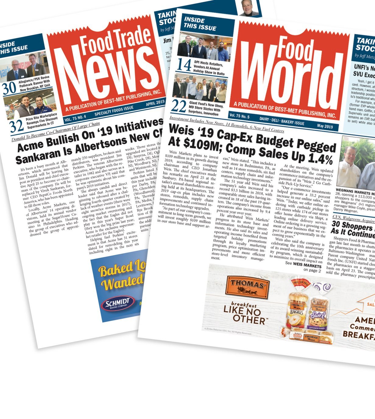 Print Subscription: Food Trade News and Food World
