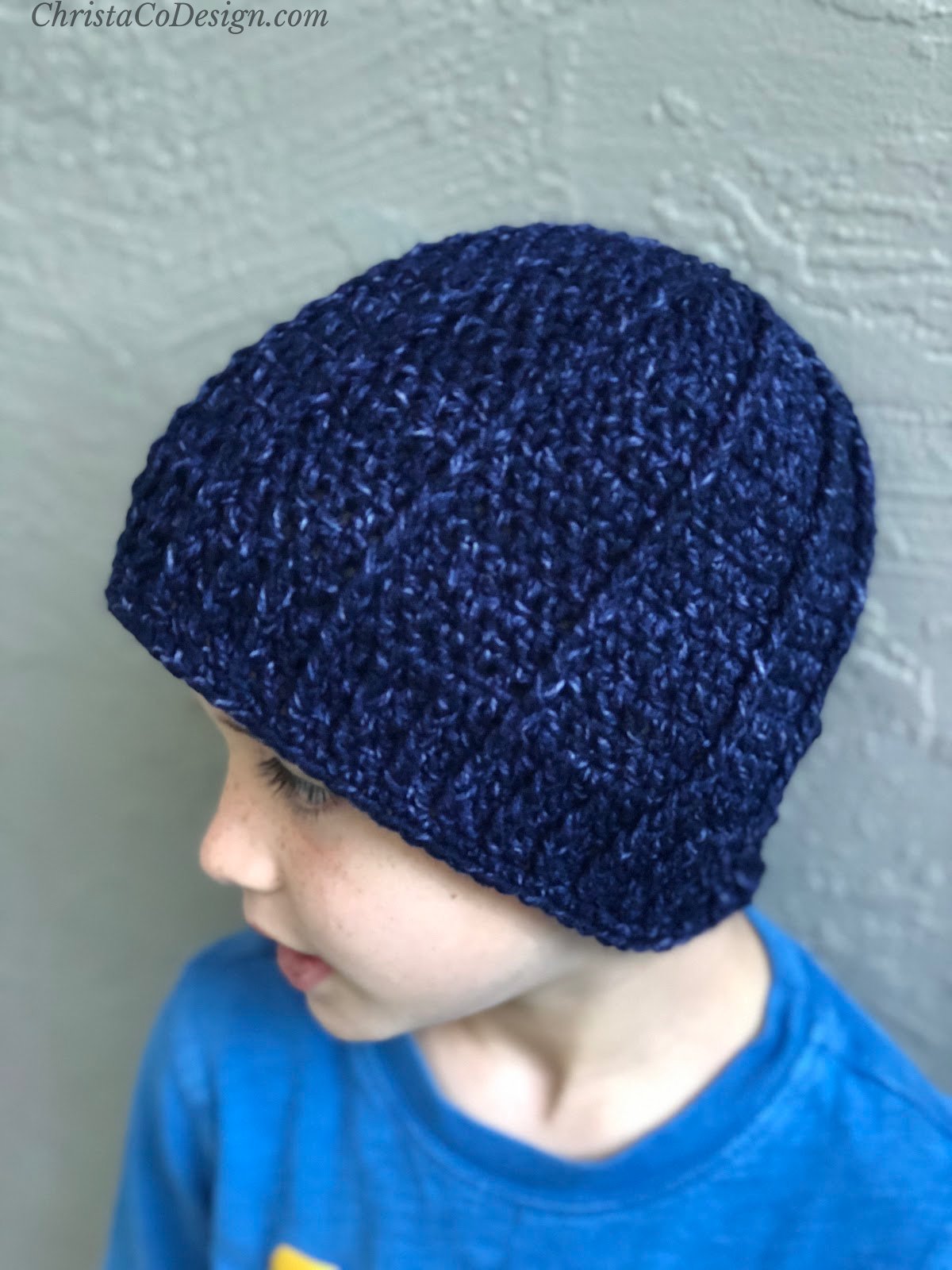 Crochet Pattern PDF Download Bravo Beanie – ChristaCoDesign