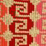 Sac à bandoulière, tissé à la main par des tisserandes de la communauté Wayuu en Colombie. 