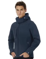 Veste softshell capuche homme publicitaire - Hooded Softshell men