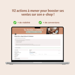 Checklist pour boutique en ligne spécial artisanat : + de conversion et + de visibilité