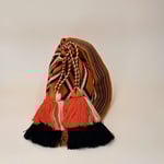 Petit sac bandoulière mochila femme et homme, tissé à la main par des tisserandes de la communauté Wayuu en Colombie. Issu d'une mode éthique et slow-fashion.