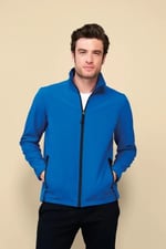Veste personnalisée homme zippée softshell - Race Men