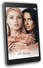 ebook showing The Artist and the Attorney by Amy Blythe