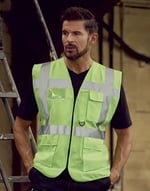 Veste de sécurité publicitaire sans manches - Makouri