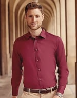 Chemise fittée homme manches longues personnalisée - Roxboro