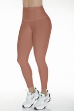 Matte Brunette Leggings - Tights