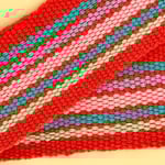 Panier tissé à la main par des tisserandes de la communauté indigène Yayuu en Colombie. Mode éthique. Slow Fashion.
