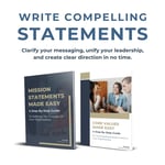 mission statement + core values step by step guide