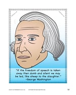 US Presidents 1 to 24, Grades K – 5th thumbnail