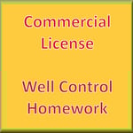 Well Control Homework Commercial License