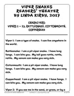 Viper Snakes, Grades K – 1st thumbnail