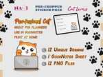 digital png pre-cropped cat sticker