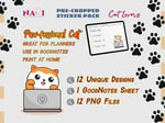 digital png pre-cropped cat sticker