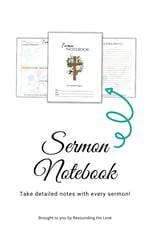 Sermon Notes Journal