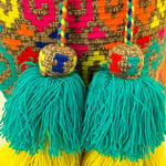 Sac à bandoulière tissé à la main par des tisserandes de la communauté Wayuu en Colombie - sac issu du commerce équitable et dans une démarche de slow fashion.