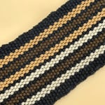 Panier tissé à la main par des tisserandes de la communauté indigène Yayuu en Colombie. Mode éthique. Slow Fashion.