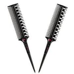 Blitzfoil snaketooth hair foiling comb set of 2.