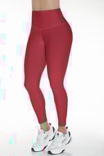 Matte Mahogany Leggings - Tights