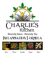 Charlie's Kitchen Inflammation Formula Gummies featuring honey, turmeric, dandelion, cayenne, and ginger - Naturally Sweet, Naturally You
