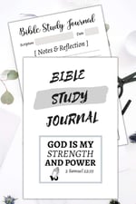 Bible Study Journal