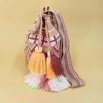 Sac à bandoulière tissé à la main par des tisserandes de la communauté Wayuu en Colombie - sac issu du commerce équitable et dans une démarche de slow fashion.