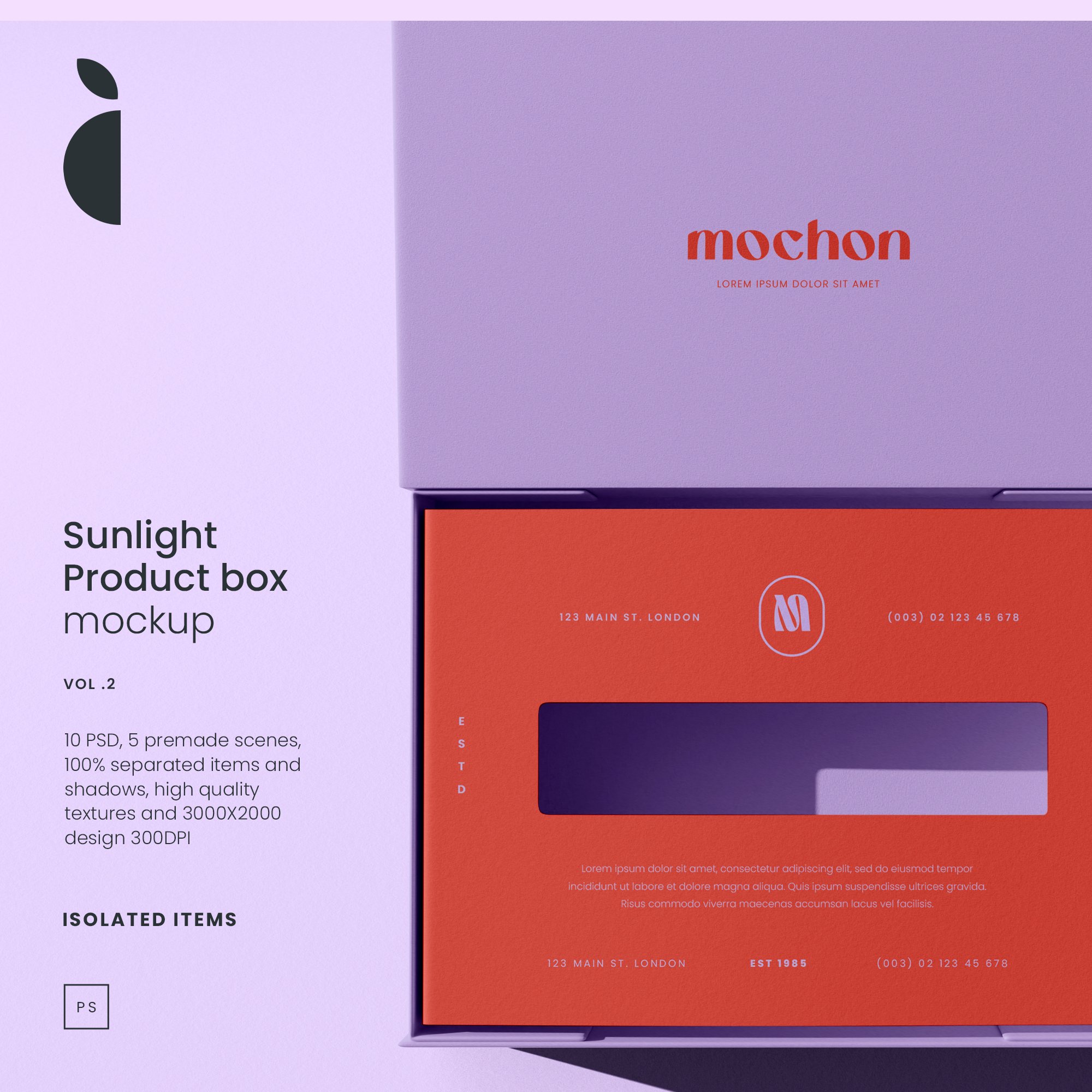 product box mockup